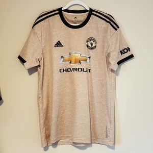 Men's Adidas Manchester United Soccer Jersey.Size L. Great cond. lightly used